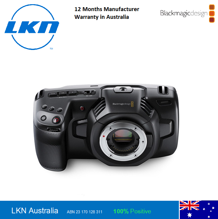 Blackmagic Pocket Cinema Camera 4K, MFT Mount (Lens not included