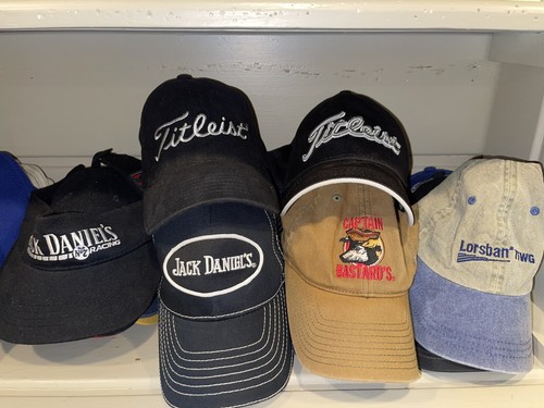 Lotto 22 cappelli vintage anni 90 Y2K college squadre sportive Harley UFC Jack Daniels Titleist - Foto 8 di 9