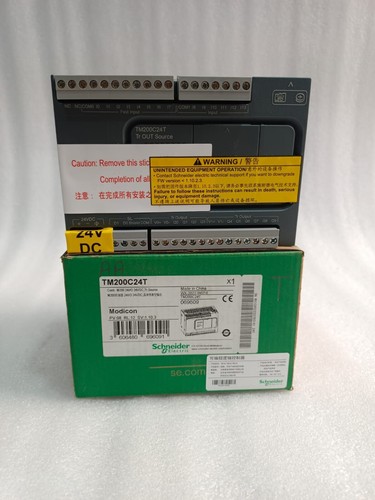 TM200C24T SCHNEIDER TM200C24T CONTR. M200-24I/O 24VDC,TR.SOURCE - Picture 3 of 6
