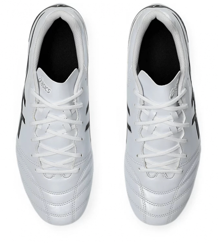 ASICS DS LIGHT CLUB Wide Football Soccer Shoes White/Black 1103A097 from JAPAN - Picture 6 of 7