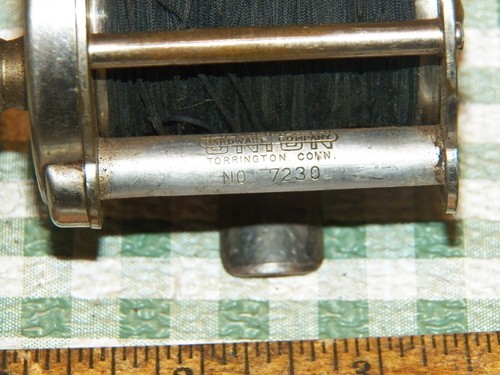 Vintage UNION Nº Carrete de fundición de cebo 7230 - Hecho en Torrington, Conn. - FUNCIONA - Imagen 2 de 7