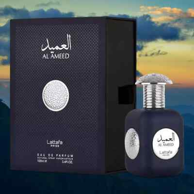 Lattafa AL AMEED SILVER Eue De Perfum 100ML 3.4oz Perfumes Unisex Original
