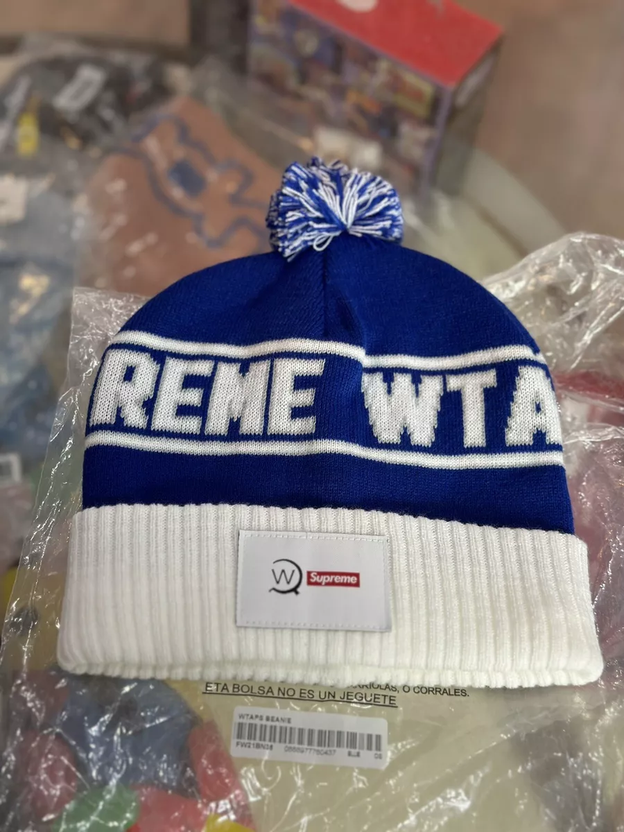 supremeSupreme®/WTAPS® Beanie BLUE