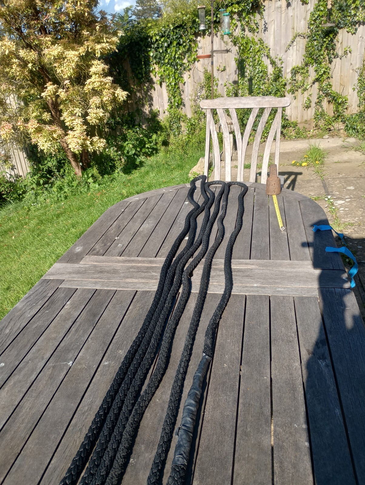 Mooring Rope. Multiplait. 20mm x 12m. With Eye splice. lightly used. eBay