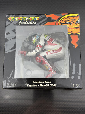 Minichamps 1/12 figurine de valentino rossi 2005 en position depart - Collection Minichamps 1/12 figurine de valentino rossi 2005 en position depart - Collection