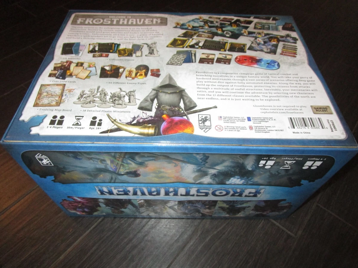 NEW Frosthaven Board Game Kickstarter Cephalofair Games In HAND