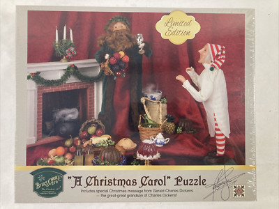 Byers' Choice Ltd. Jigsaw Puzzle A Chrismtmas Carol 500 Piece 21.25 x 15'' Sealed