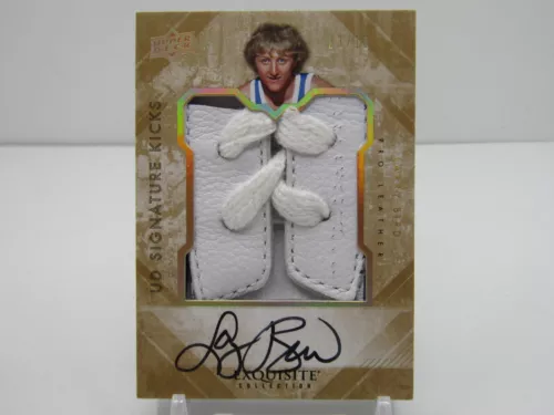 LARRY BIRD 2013-14 UD EXQUISITE JUMBO SHOE PATCH AUTOGRAPH AUTO #3/10- CELTICS!!