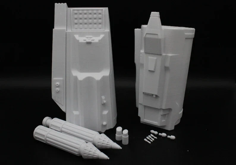 Kit de Cosplay Boba Fett Armor And Jetpack The Mandalorian Impresión 3D 1:1 Foto 3 de 4