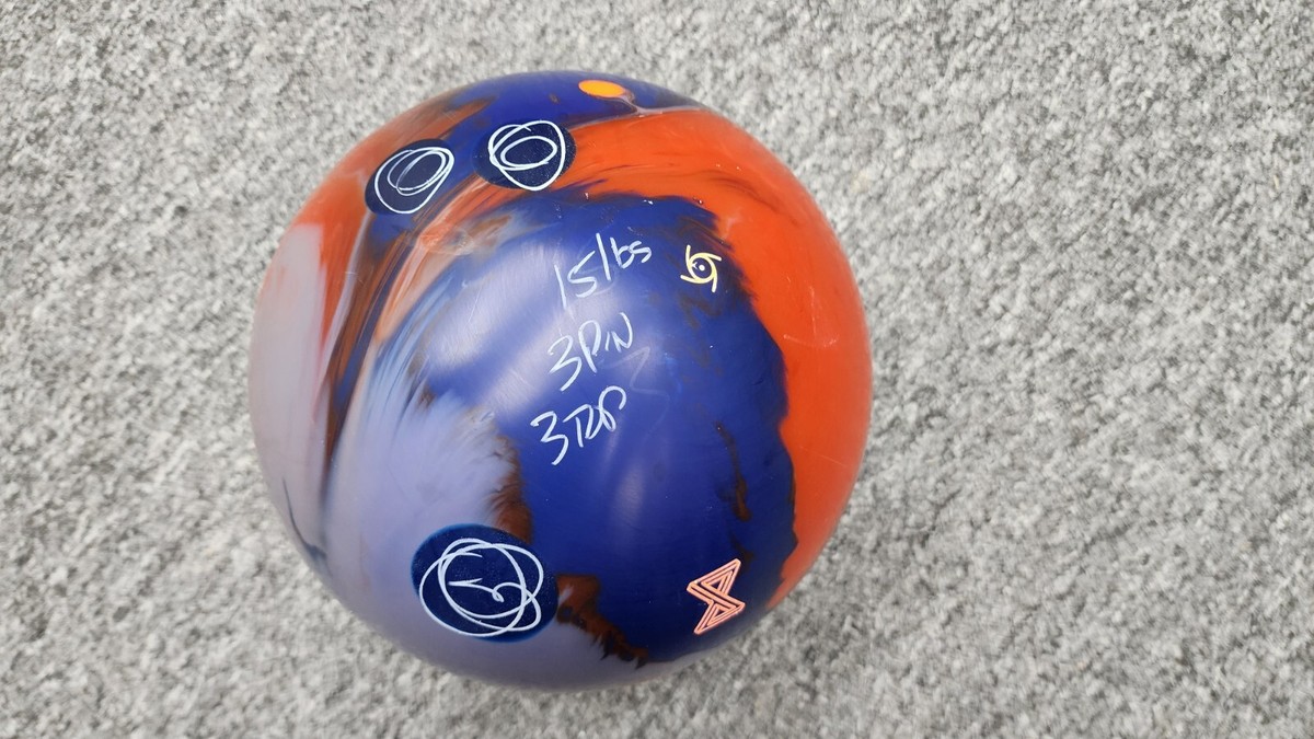 ストーム アブソリュート 15P used 15 lbs USED Storm ABSOLUTE POWER bowling ball | eBay