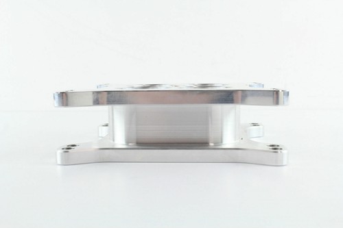 Aeroflow 2 in. Tapered High Velocity Carby Spacer Billet for Holley 4150 Flange - Picture 3 of 11