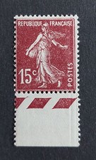 France année 1924 1926 YT 189 Neuf luxe ** semeuse bas de feuille