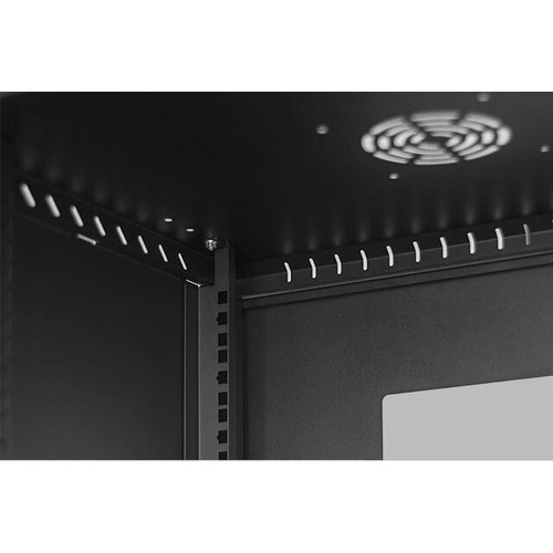 Stalflex RC19-12U-600GB Rack Cabinet 19" 12U, 600MM Glass Door, Black - Picture 2 of 4