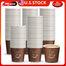 1000 Pcs Small Coffee Cups Paper Espresso Cups Disposable Mini Hot Cups Hot Cold