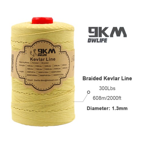 Kevlar Line String Braided 40-5000lbs Fishing Kite Outdoor Rope Made with Kevlar - Picture 18 of 38