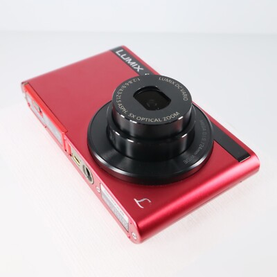 Mint] Panasonic LUMIX DMC-XS1 Red 16.1MP Compact Digital Camera