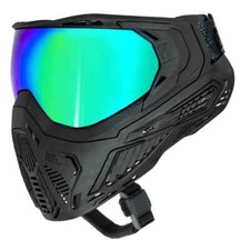 HK Army SLR Paintball Mask- Quest- Aurora Green Lens