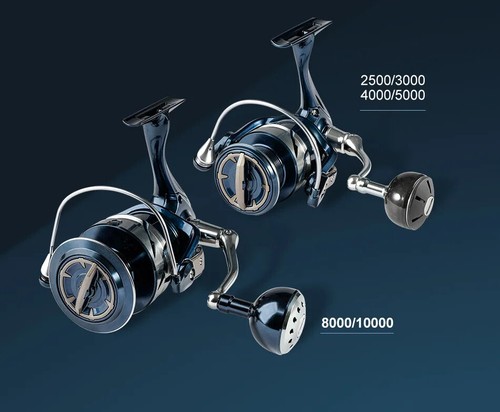 Fishing Reel 2500 3000 Max Drag 25kg Aluminum Saltwater Spinning Fishing Reels - Picture 14 of 14