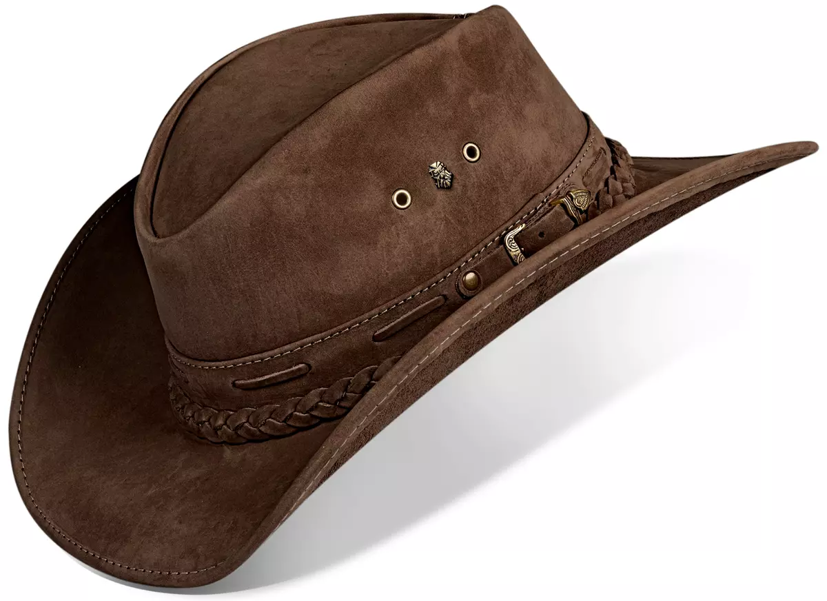 Durango | Mens Leather Cowboy Hat