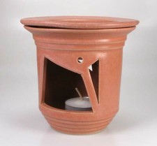 Duftlampe Aromalampe Keramik Pfeiffer-Gerhards Handarbeit 12 cm apricot lachs