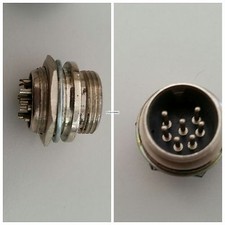 Connector bf 7 PIN male from panel cod. 1050