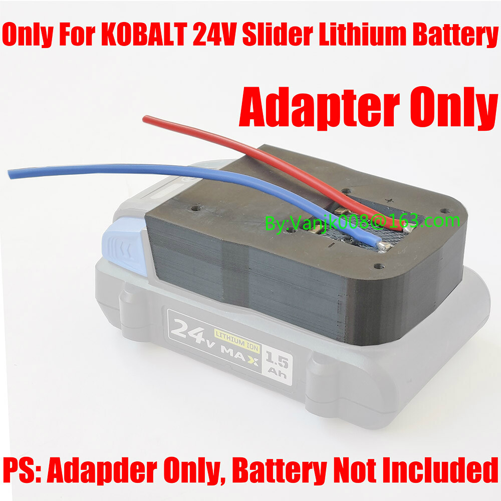 1x DIY Output Adapter Only For KOBALT 24V System Li-Ion Batteries