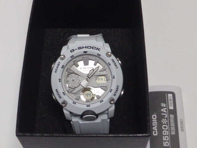 CASIO G-SHOCK GA-2000S-7AJF Carbon Core Guard Men's Watch New in