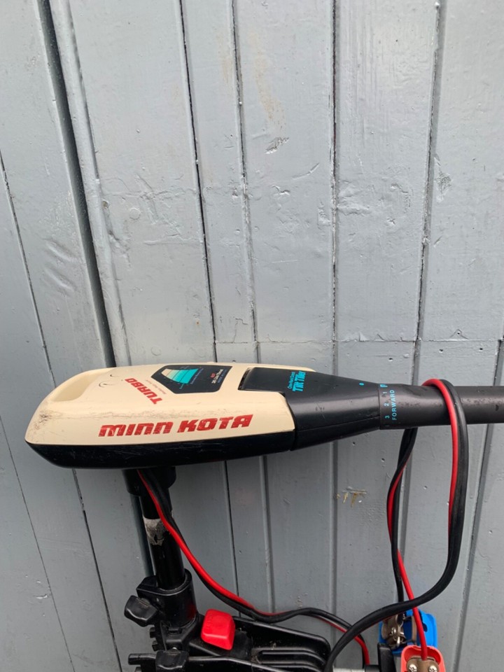 Minn Kota Turbo 65T Electric Outboard Motor 36lb Thrust BATTERY NOT