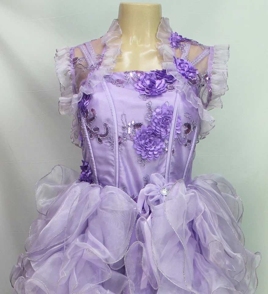 LK женское платье без рукавов фиолетовый размер 12 - Изображение 3 из 4