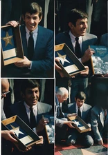 LOT 14: 4 original 1985 LEONARD NIMOY star ceremony 4" x 5 3/4" vintage prints