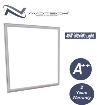 16x40W LED Panel Leuchte Einbauleuchte Celing (kaltweiß 6500 K) 600 x 600 x 10 mm