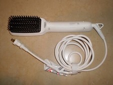 MONAT Hair Straightening MODEL 3000000343 Ionic Brush White Tested Working