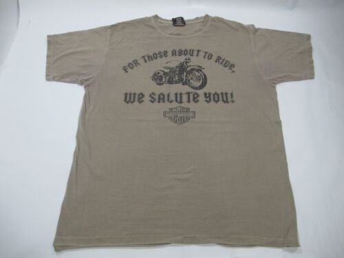 Harley-Davidson Indianapolis Southside - Indiana - Men's Medium Brown T-Shirt - Picture 3 of 9