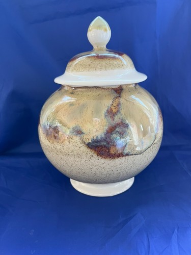 Large Robert Gordon Plum Fruit Jar / Canister / Urn 21cm H New Autumn - Picture 4 of 8