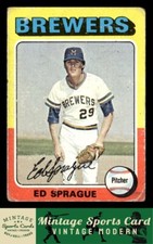 1975 Topps - Ed Sprague - #76 