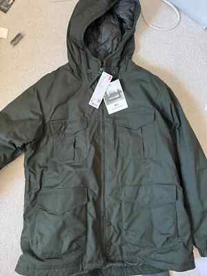 UNIQLO x ENGINEERED GARMENTS Pufftech Utility dark green mens M