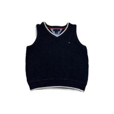 Vintage Tommy Hilfiger Cable Knit Sweater Vest