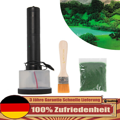 Elektrostatische Beflockungsmaschine Grass Flock Master mit statisches Gras DHL