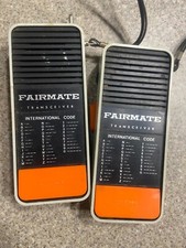 Set of 2 Vintage Lot FAIR MATE, Fairmate Transceiver, Walkie Talkie Radio Japan