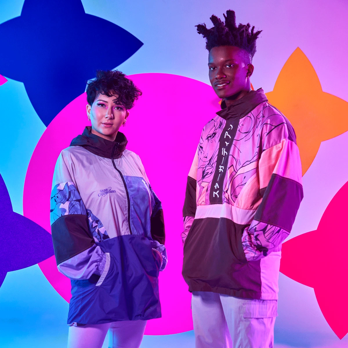 Official LOL League Of Legends Star Guardian Kai'Sa and Akali Reversible  Jacket | eBay