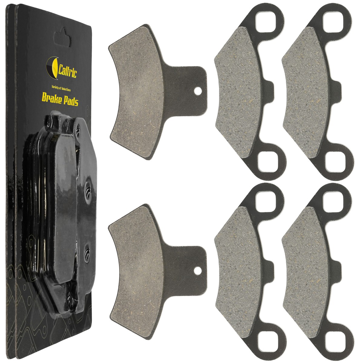 Front & Rear Brake Pad Set For Polaris Xpedition 425 4X4 ATV (2000 Model) | Semi-Metallic, High Heat
