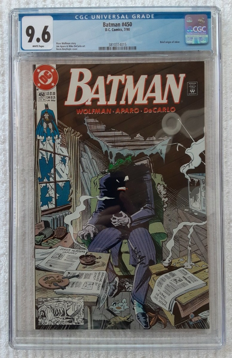 Batman #450 (DC, 7/90) CGC 9.6 NM+ 