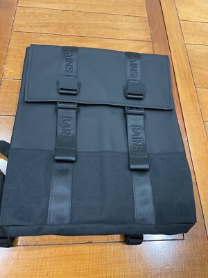 Rains Black Trail MSN Backpack