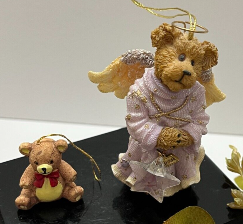 VTG Boyds Bears Sparkle Starlight Hanging Angel Ornament VTG Boyds Bears Sparkle Starlight Hanging Angel Ornament