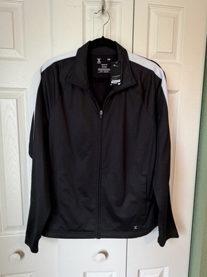 Xersion Black Athletic ZipUp Jacket Women's  Size Medium