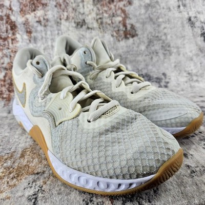 Nike Renew Elevate 2 Basketball Shoes Mens 12 Summit White Gum CW3406-100