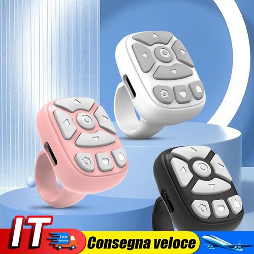 Remote Control E-book Page Turner Bluetooth-Compatible Wireless Camera Shutter