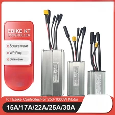Electric Bike KT Controller 36V 48V Waterproof Brushless E-bike Accessories