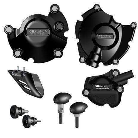 GBRacing Crash Protection Bundle Race Kit Yamaha YZF-R1 2015 - 2021