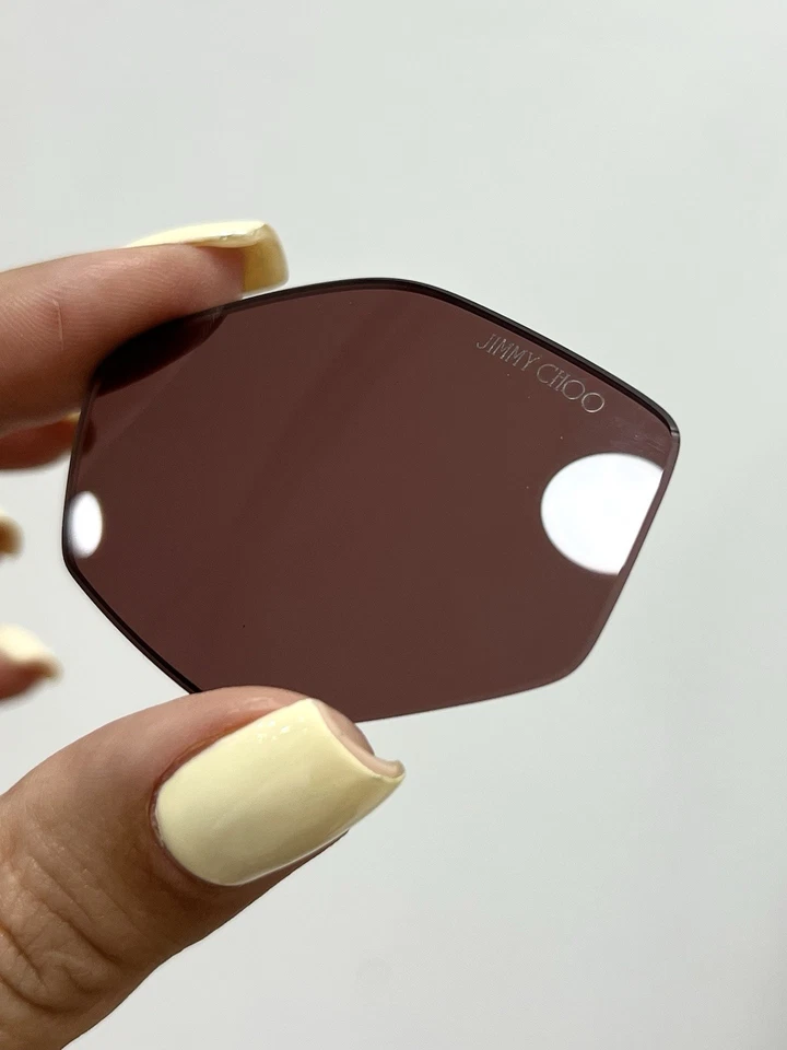 New Jimmy Choo Replacement Lenses 4017 Dark Red 55-15 Authentic - Image 2 of 4